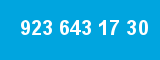923 643 17 30